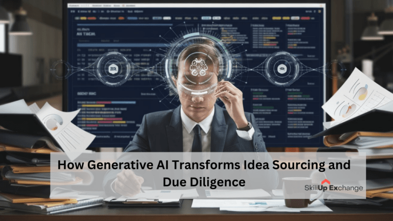 Generative AI transforming idea sourcing and due diligence process.