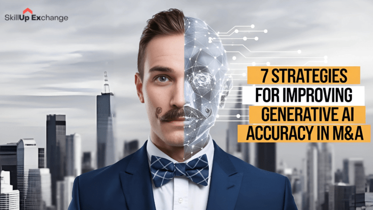 Improving generative AI accuracy in M&A processes