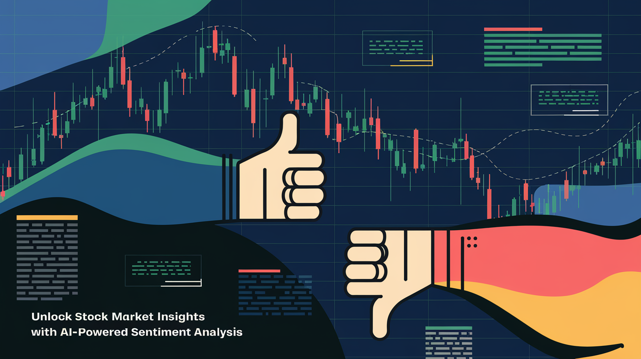 an illustration of a stock market chart