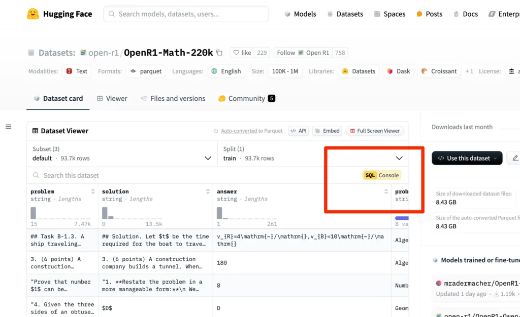 Dataset Querying