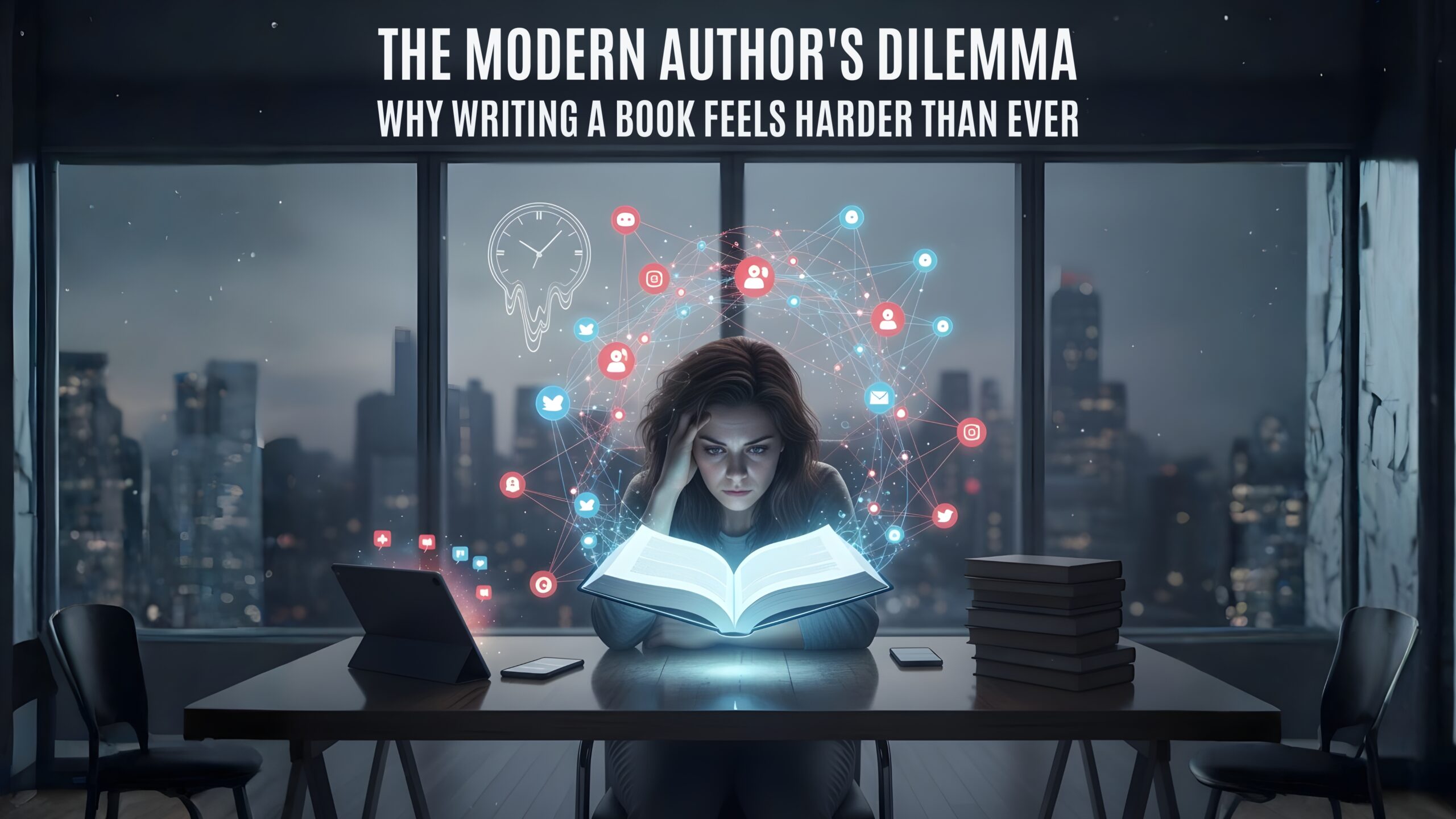 The modern author’s dilemma, why writing a book feels harder than ever book